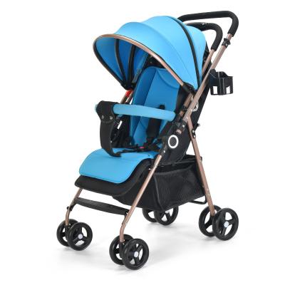 China Two-way Push  can sit or sleep One-handed fold High quality 3 in 1 Two-way Push  360 rotation sleepable luxurious ustomizable Baby Pram for sale