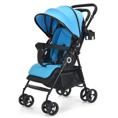 China Two-way Push  can sit or sleep One-handed fold High Quality New Design Baby Pram Hot Sales OEM customization Pushchair Foldable Buggy Baby Stroller for sale