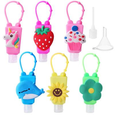 China Waterproof Empty Hand Sanitizer Waist Travel Key Chain Key Chain For Backpack Mini Hand Sanitizer Bottle Holder for sale