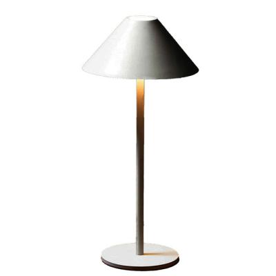 China EU New Design USB Rechargeable Table Lamp Touching Control Portable Dimmable LED Table Lamp for sale