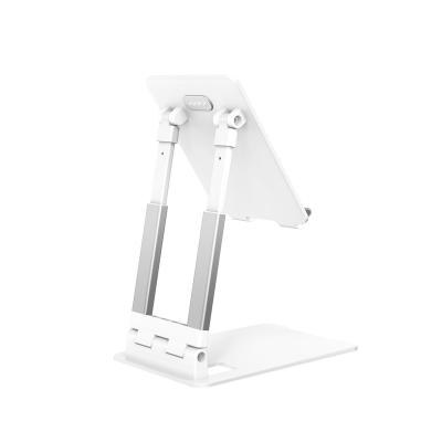 China Double Axle Magnetic Tablet Holder Adjustable Universal Desk 360 Rotation Magnetic Tablet Holder for sale