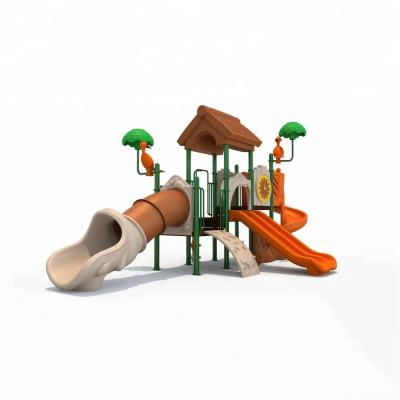 China Malls New Design LLDPE Outdoor Playground With Tree House Theme For Amusement Park for sale