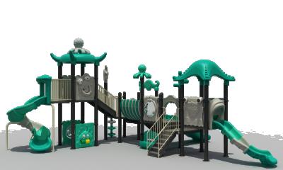 China Cheap Plastic Playground Factory Price Outdoor Playground Fitness Equipment And Swing Funtion for sale