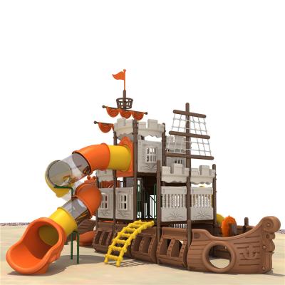 China Malls 2019 New Design Popular Pirate Ship Playground Equipment For Kids for sale