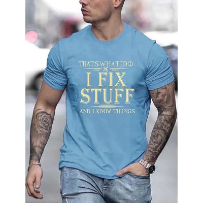 China 2023 New Arrival Men's T-shirt Anti-wrinkle With Printing Short Sleeve T-shirts Summer Tee for sale