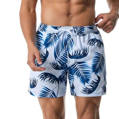 China Plus Size Men's Beach Summer High Stretch Shorts Swim Trunks Swim Wear Mesh Lining Men Board Shorts for sale