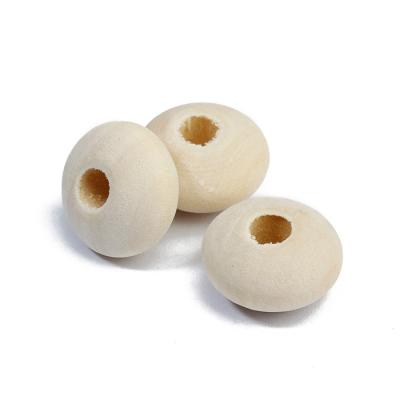 China Other Bulk Round Wooden Abacus Beads Loose Beads For Bracelet Chain Bracelet Supplies Charm for sale