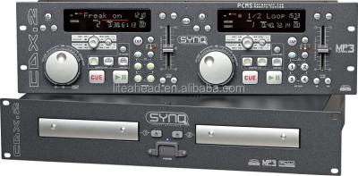 China Club /Stage Double Deck CD MP3 Player CDX-2 SYNQ CDX-2 for sale