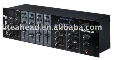 China Rack mount mixer with 2 independent record outputs MIX 5.2 for sale