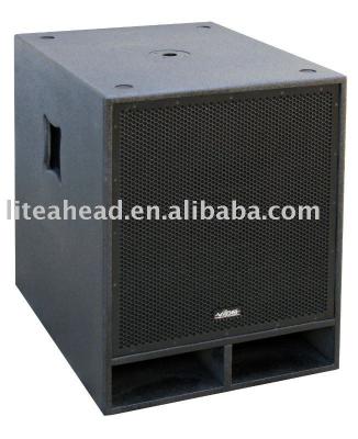 China 600Wrms Clubs Subwoofer Speaker Box with Drunken Bass Reproduction for sale