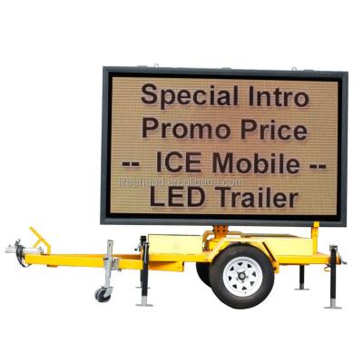 China Movable trailer screen P8 adze 2800 x 160 x 150 mm for sale