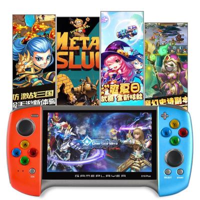 China Game Wheel Steering New HD Output Video Mini Handheld Console X19 Thumb Grip Device 5.1 PLUS for sale