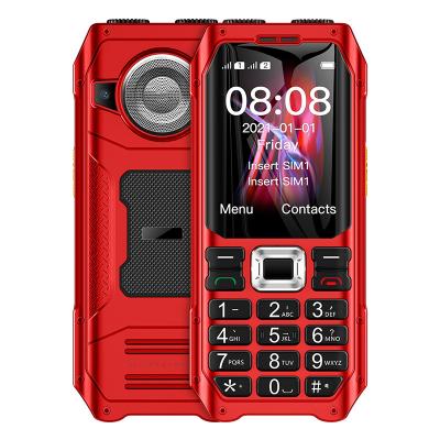 China Dual SIM Card 2022 New Next 2.4 Inch IPS Screen SOS Big Torch Rugged Phone For Senior People Model K80 for sale