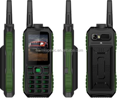 China Dual SIM Card Walkie Talkie Power Phone MTK6261D OEM ODM G18 Bank Mobile for sale