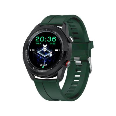 China 2022 Touch Screen Sports Smart Watch For Men Blood Oxygen Heart Rate Monitor IP68 Waterproof Rotating Smart Watch LY11 for sale