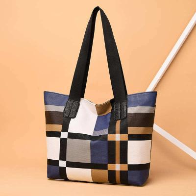 China PU Leather Bag Tote Handbags Causal Other Women Main Bag Fashion One Shoulder Handbags for sale