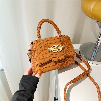 China The Other High Quality Texture Tote Shoulder Messenger Crossbody Bag Designer Handbag Ladies Crocodile Pattern for sale