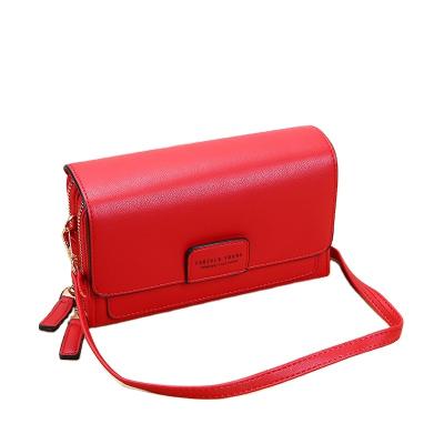 China Waterproof PU Leather Multifunctional Cross - Body Mobile Phone Bag Fashion Use Card Holder Mini Summer Shoulder Bag For Women Daily Wallet for sale