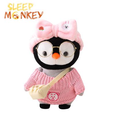 China Plush fashion penguin plush doll  animal filled doll small penguin plush toy doll for sale