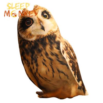 China Plush Factory Wholesale Simulation owl  Pillow custom owl pillow stuffed animals owl pillow stuffed animals owl pillow for sale