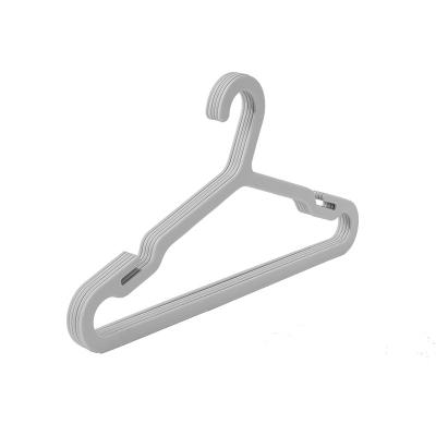 China Household pp plastic coat hanger wardrobe coat hanger ultra-thin material simple creative kitchen eco-friendly material for sale