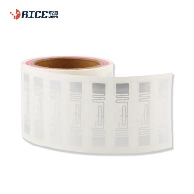 China UHF Passive Roll Smart 860-960mhz RFID Label Sticker Waterproof Printing Paper Tags for sale