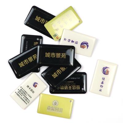 China Key Chain Waterproof / Waterproof RFID Epoxy Card Keyfob Smart Card NFC Chip Tag Card For Access NFC Control Door Key for sale