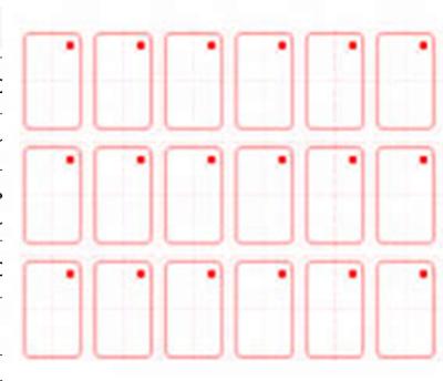 China Waterproof/waterproof rfid PVC card inlay sticker sheets membership card sheet for plastic card production for sale