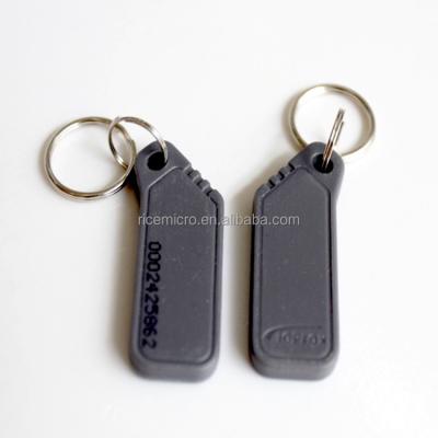 China High quality waterproof/waterproof access control 125 kHz keyfob waterproof rfid key chain for sale