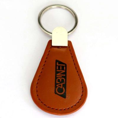 China Waterproof / keyfob waterproof pasive rfid leather rfid chip card identification proximity 125Khz key fob for sale