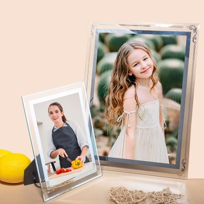 China Wholesale Custom Made High Quality Creative 3D Art White Deep Square Diy Sublimation Australia Wall A4 Wooden Photo Frames for sale