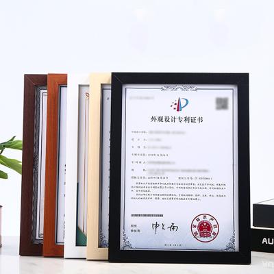 China Wholesale Diy Australia Wall Art 3D White Deep Square Creative Rectangle Wholesale Wooden Photo Frames A4 for sale