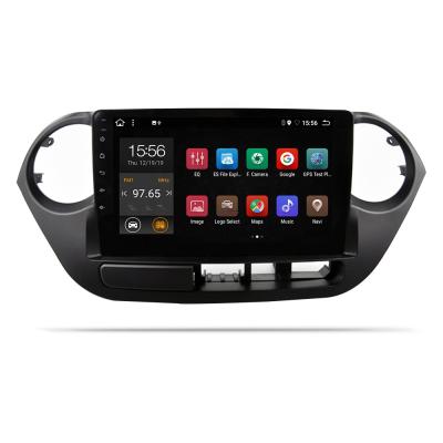 China Support MCX Split Screen Android10 Quad Core Car Radio Stereo Car DVD Multimedia Player For Hyundai i 10 GPS Touch Screen for sale