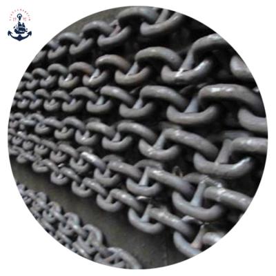 China High Strength Welded Offshore Boat Stud Link Anchor Chain For Ship And Ship for sale