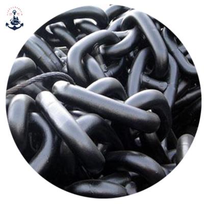 China Alloy Steel CM490 CM690 Marine Mooring Stud Link Anchor Boat Or Chain Offshore for sale