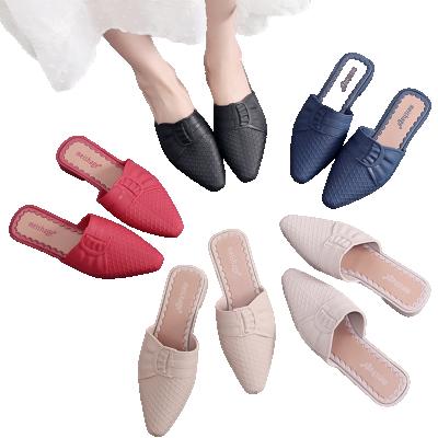 China LADY CLASSIC waterproof JELLY CLOSED SLIPPER for sale