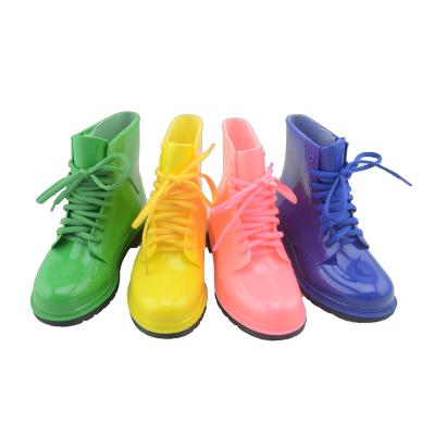 China Factory Direct Fashion Trend Waterproof Boot Kids Rain Boots Rainboots Fashion For Kids for sale