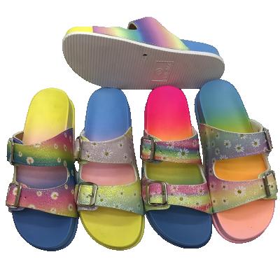 China Fashion Trend HOT SALE JELLY SHOES FOR LADIES Servo Control AIR BLOW SLIPPER for sale