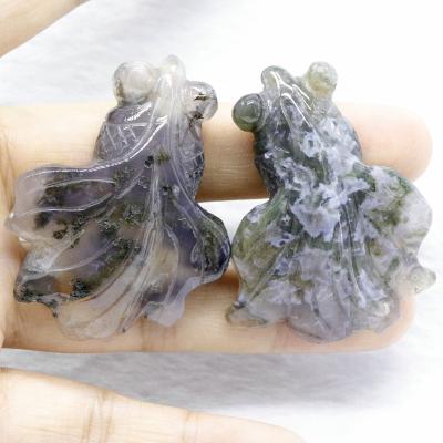 China China Hot Sale Agate Goldfish Healing Crystal Carving Natural Aquatic Crystals For Home Decoration for sale