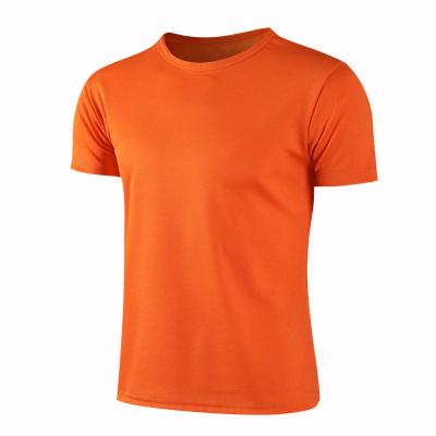 China Others High Quality Wholesale Custom Design Solid Color Men Workout Fitness Sports Athletic T-Shirts Exercising for sale