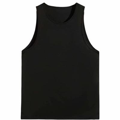 China 100% Lightweight Breathable Tank Tops Quick Dry Other Men's Gym Crewneck Tops Polyester Muscle Tee Sleeveless Tank Top For Men for sale