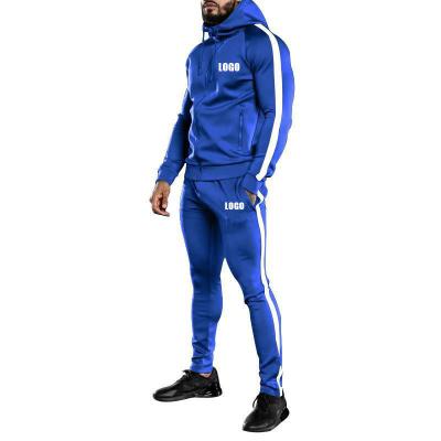 China Other OEM High Quality Polyester Mens Jogger Pants Bottoms Zip Up Hoodies Sportswear Mens Slim Fit Custom Sport Tracksuits for sale