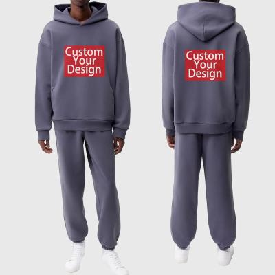 China Other High Quality Mens Hoodies&Sweatshirts OEM Black Customized Graphic Plus Size Women's Oversized Blank Hoodies Set for sale