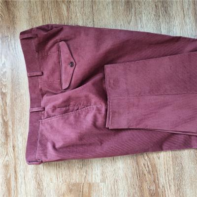 China Anti-wrinkle Bespoke Plus Size Spring And Autumn Fashion Trouser Pants Official Corduroy Casual Pants For Men for sale