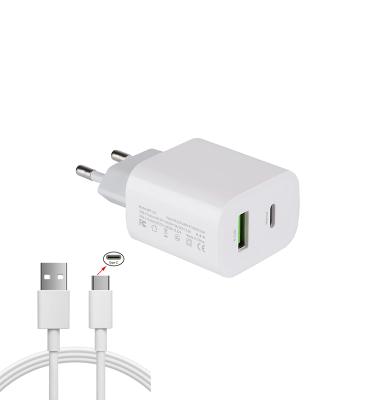 China 2022 New Arrivals 5V 3A/9V 2A/12V 1.5A Mobile Phone QC3.0 PD18w USB Wall Charger For I Phone Tablet PC Android Android Phone for sale