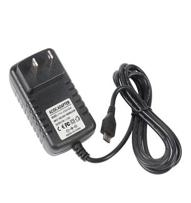 China Free Samples AC100-240V DC5V 2AM 2.5A Volt Power Supply With EU USA UK AU Wall Plug FYU-0502500 for sale