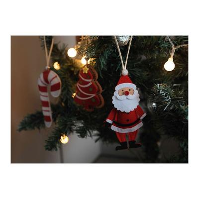 China Beautiful colorful snowman and Christmas decoration of non-woven fabric to decorate the Christmas tree for sale