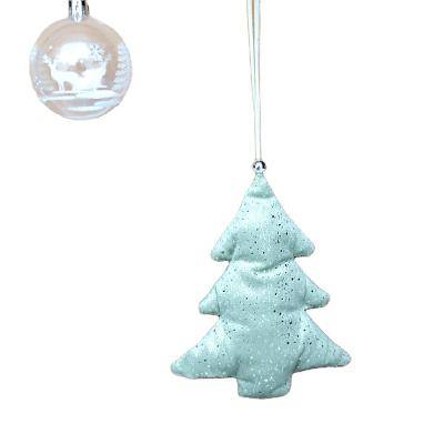 China Suede Fabric Christmas Hanging Cute Wool Dangle Christmas Decoration for sale