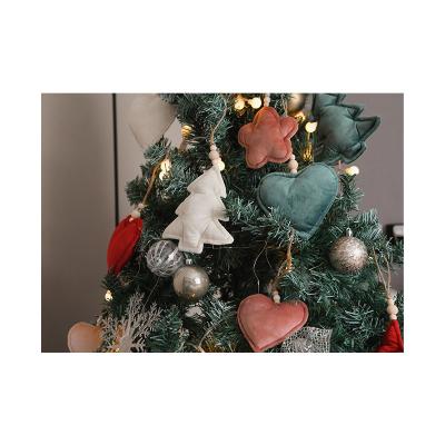 China Velvet Christmas Decorated Tree, Christmas Decoration, Mini Christmas Tree Decoration Festive Decoration for sale