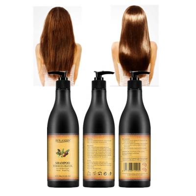 China Natural Argan Oil Shampoo Care Anti Hair Loss Prevention KOLANBIS Keratin Anti Hair Loss Plant Extraction Price for sale